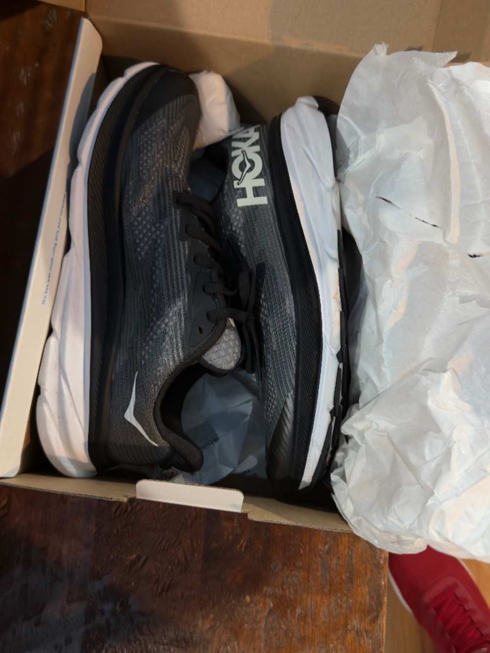 Brand new youth Big kids size 6 lightweight Hoka sneakers